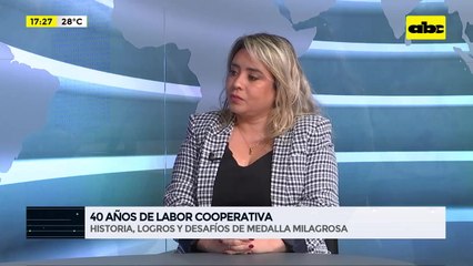 ABC Negocios - Entrevista a Fátima Cañete, gerente social y MKT de Cooperativa Medalla Milagrosa