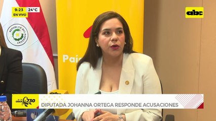 La diputada Johanna Ortega impulsa querella contra Zacarías Irún