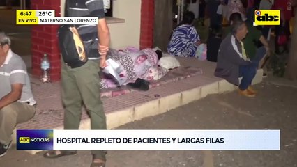 Hospital de Calle’i, abarrotado: largas filas para acceso a estudios