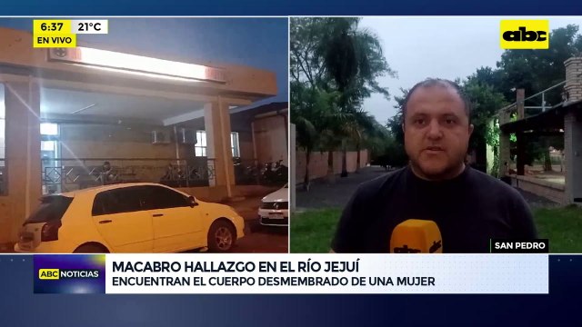 Hallan restos humanos en el río Jejuí: podrían pertenecer a mujer desaparecida en San Pedro