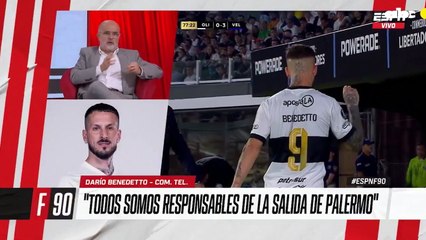 Darío Benedetto habló con ESPN
