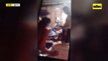 Video: Detienen a hombre de 60 años por amenazar a su hija con un arma de fuego en Limpio