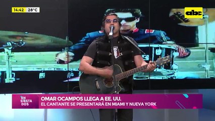 “Paraguay fiu fiu”: Omar Ocampos se presentará en Estados Unidos