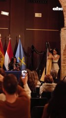 Pati Ginzo durante la presentación de su libro en Asturias