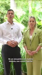 Santiago Peña y su esposa anuncian homenaje a Koki Ruiz en Tañarandy