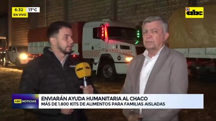 Emergencia en el Chaco: envían nueva carga de alimentos para familias afectadas