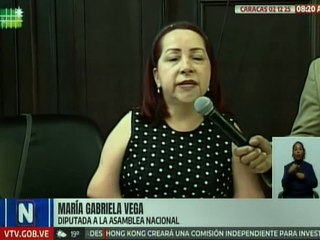 Dip. María Vega: No aceptaremos que ninguna institución venga a soslayar nuestro derecho de vida