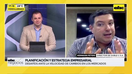 ABC Negocios - Entrevista a Hermann Peters, director de Doble G S.A.