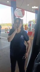 Abogado abofetea a funcionaria pública durante verificación en una estación de servicios