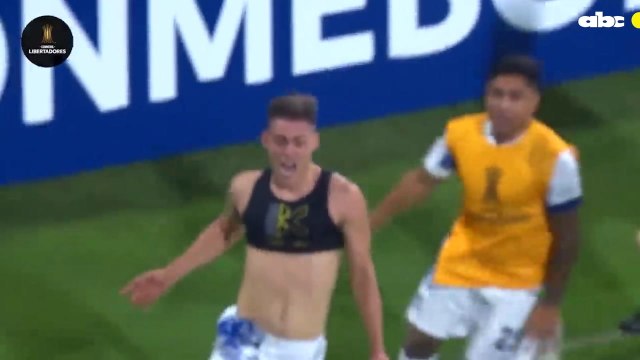 La asistencia de Blas Riveros en la derrota de Talleres