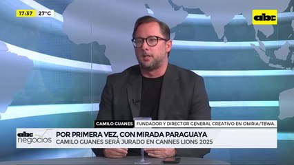 ABC Negocios - Entrevista a Camilo Guanes, fundador y director general creativo en Oniria/TBWA
