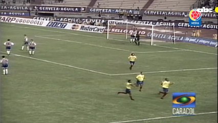 Colombia derrotó 1-0 a Paraguay en las Eliminatorias Sudamericanas Francia 1998