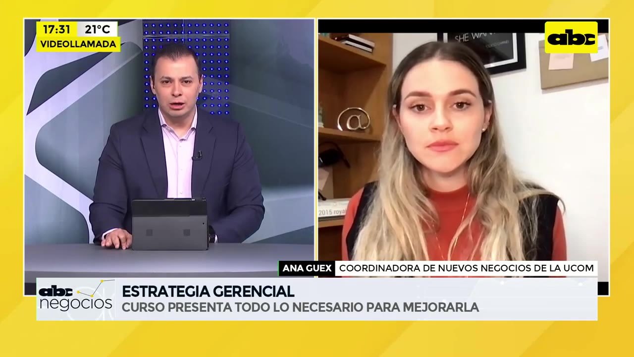ABC Negocios - Entrevista a Ana Guex, coordinadora de nuevos negocios de la UCOM