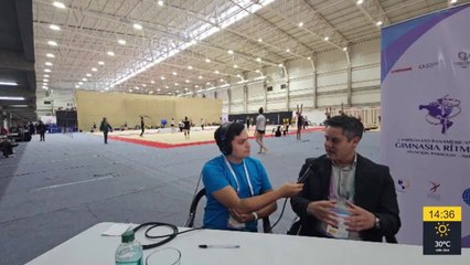 Amplio semillero de gimnastas nacionales que van creciendo - Santiago Delgado Secretario General De La Federacion Paraguaya De Gimnasia - 2