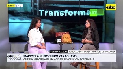 ABC Negocios - Entrevista a Verónica Alegre, fundadora y project manager de Maigotex