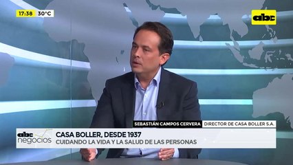 ABC Negocios - Entrevista a Sebastián Campos Cervera, director de Casa Boller SA