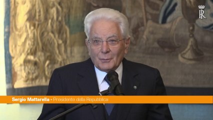 Mattarella riceve al Quirinale i vincitori del Premio Leonardo