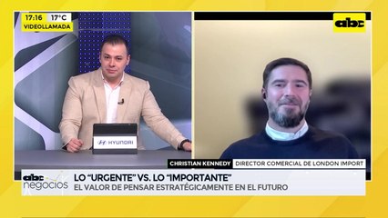 ABC Negocios - Entrevista a Christian Kennedy, director comercial de London Import