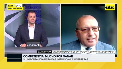 ABC Negocios - Entrevista a Danilo Sylva, exsuperintendente de Competencia Económica de Ecuador