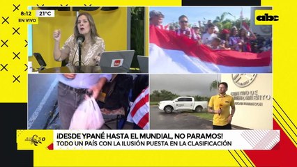Así se vivió la previa del partido de la Albirroja en A La Gran 730