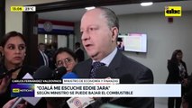 “Ojalá me escuche Eddie Jara”: combustible debe bajar, dice ministro de Economía