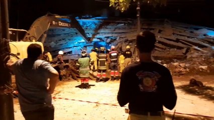 Derrumbe De Edficio En Encarnación