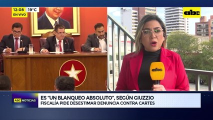 Desestimación de denuncia contra Cartes es “un blanqueo absoluto” dice Giuzzio