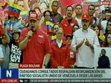 Caraqueños respaldan la reorganización de la estructura del PSUV con la conformación de los CCBI