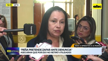 Yolanda Paredes: “Peña está buscando zafar de una denuncia penal”