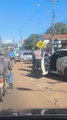Video: gresca entre chofer de bus y otro conductor