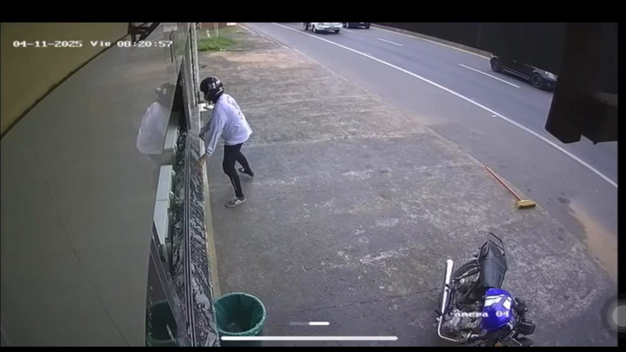 Así asaltaron una bodega en Itauguá