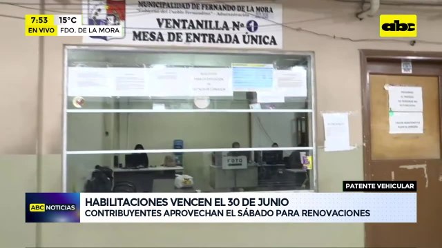 En medio de incertidumbre, ciudadanos se ponen al día con las habilitaciones