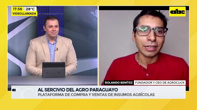 ABC Negocios - Entrevista a Rolando Benítez, fundador y CEO de Agroclick