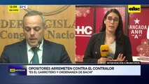 Opositores se lanzan contra el contralor: “está haciendo el trabajo sucio”