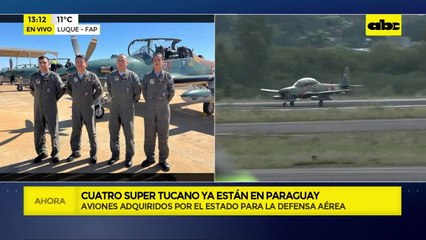 Llegada De Los Super Tucano Al Territorio Nacional