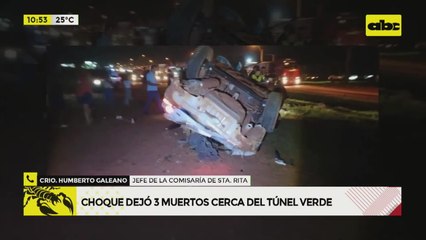 Carrera de automóviles termina en terrible accidente con tres muertos