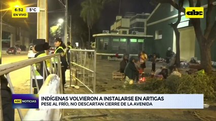 Indígenas de Canindeyú vuelven a Asunción y denuncian incumplimiento de