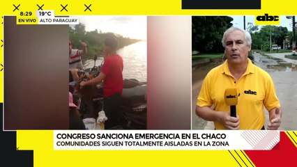 Lluvias siguen castigando al Chaco y urge llegada de alimentos para población aislada