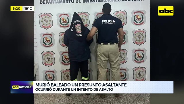 Supuesto asaltante fue baleado y murió: autor del disparo se entregó