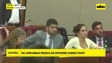 Cartismo contra la transparencia: rechazan pedido de informe a binacionales