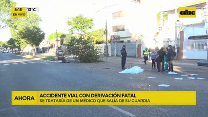 Joven médico fallece en un accidente mientras iba a su guardia