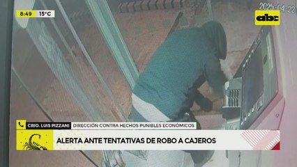 Nueva modalidad de asalto a cajeros pone en alerta a la Policía