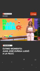 ÚLTIMO MOMENTO:JUAN JOSÉ ZUÑIGA LLEGÓ A LA FELCC