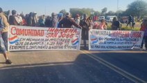 Cierre de la ruta en el Chaco