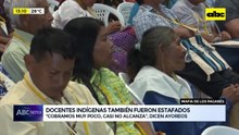 Docentes indígenas, víctimas de la mafia de los pagarés, claman fin de los embargos