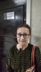 Luciana Bernadet Torres enfermera jubilada víctima de la mafia de los pagarés.