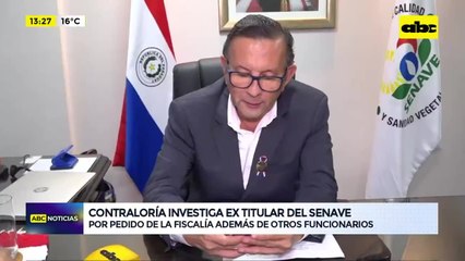 Examinan correspondencia de bienes de Pastor Soria y funcionarios del Senave