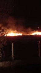 Controlan voraz incendio de pastizales en Villeta