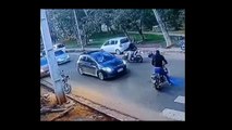 Motociclista atropelló a un niño en Luque
