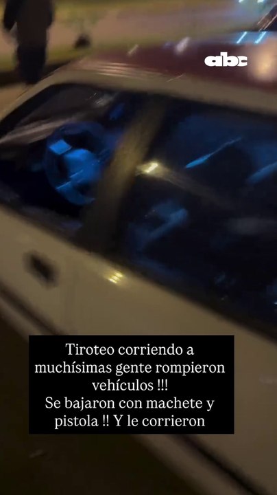 Tiktoker encarnaceno denunció agresión y disparos en Costanera